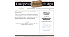 Desktop Screenshot of europeanstonedesign.ca